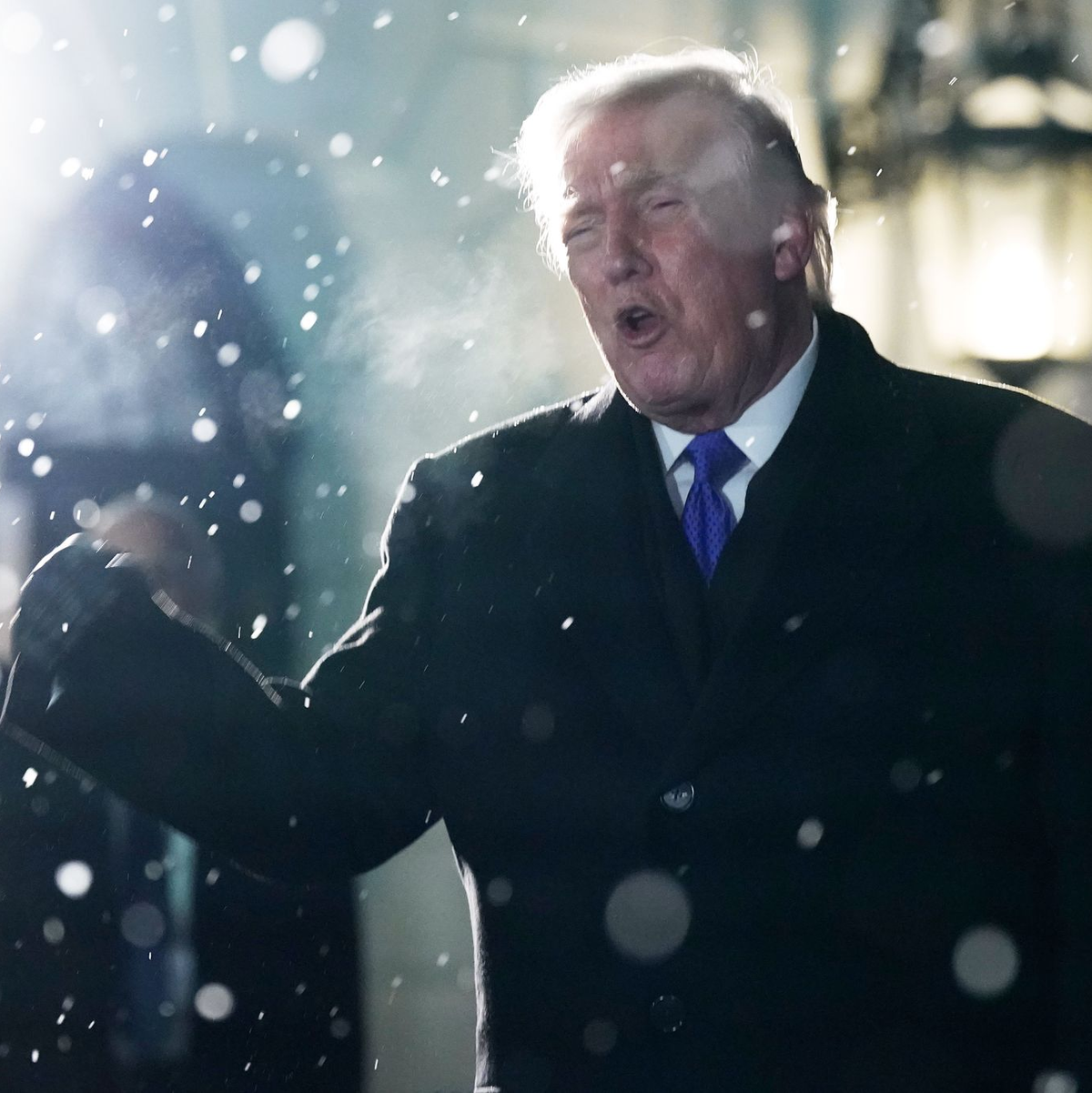 Donald Trump hat US-Freestyler Hunter Hess nach dessen Äußerungen über die aktuelle Lage in den USA als «Loser» bezeichnet. - Foto: Jose Luis Magana/AP/dpa