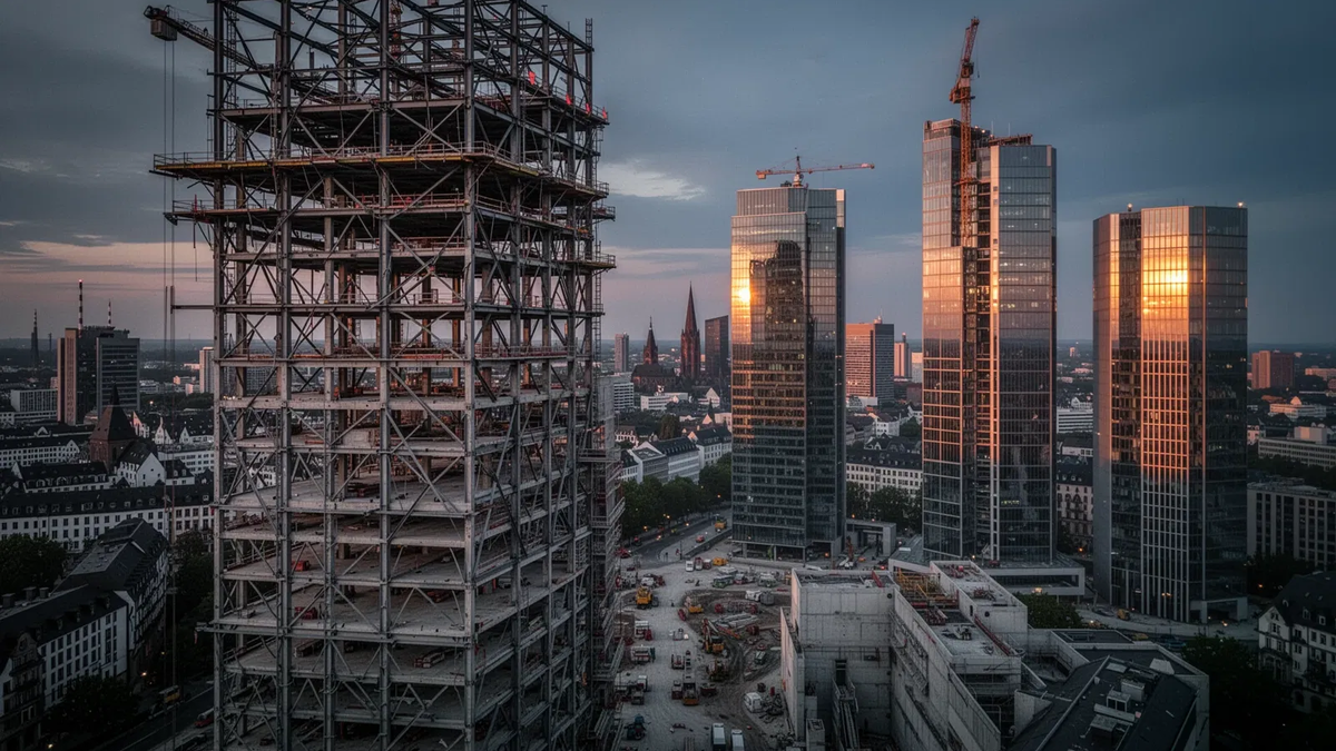 Frankfurter Büromarkt: Rekordjahr 2025, dann droht Flächen-Knappheit - Foto: über boerse-global.de
