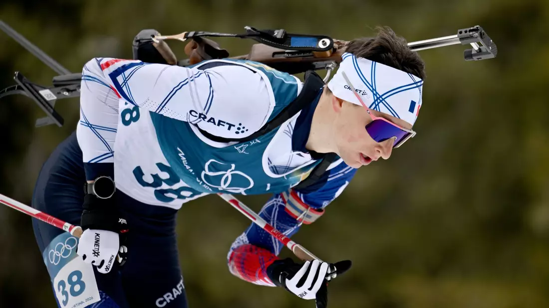 Zweites Rennen, zweite Medaille: Eric Perrot. - Bild: Hendrik Schmidt/dpa