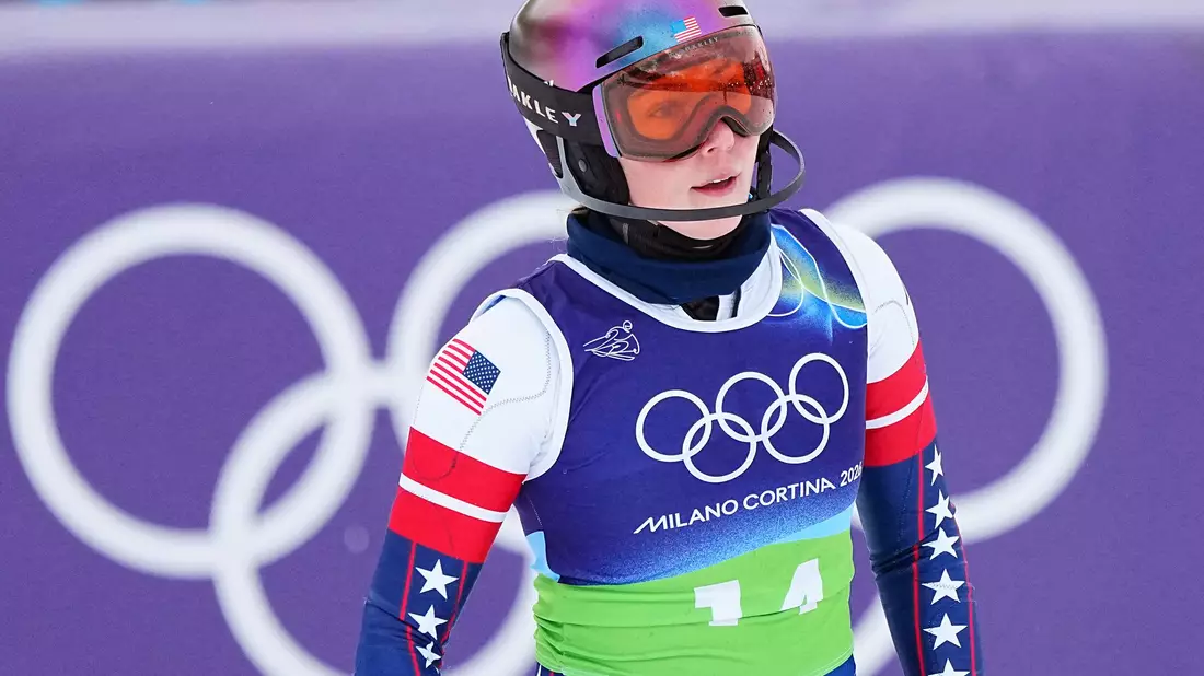 Topfavoritin auf Gold - und am Ende nur Vierte: Mikaela Shiffrin. - Bild: Michael Kappeler/dpa