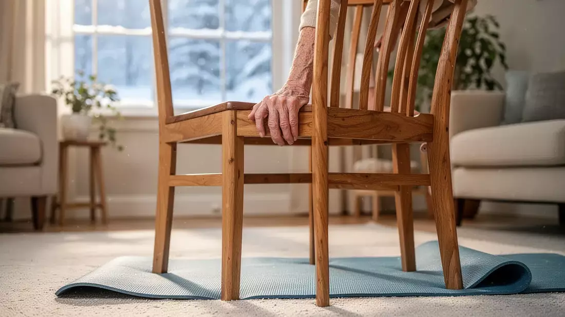 Heimgymnastik schützt Senioren vor Winter-Stürzen - Bild: über boerse-global.de
