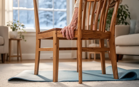 Heimgymnastik schützt Senioren vor Winter-Stürzen - Foto: über boerse-global.de