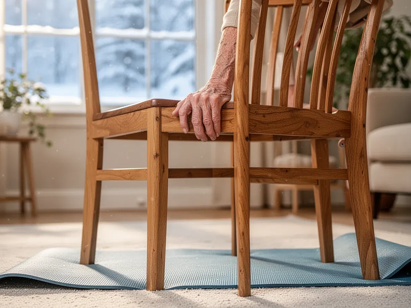 Heimgymnastik schützt Senioren vor Winter-Stürzen - Foto: über boerse-global.de