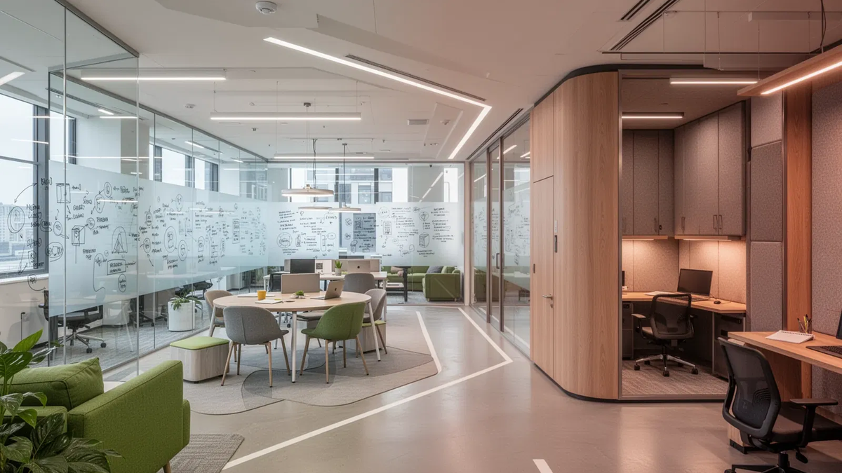 Büros werden zu hybriden Innovations-Hubs - Foto: über boerse-global.de