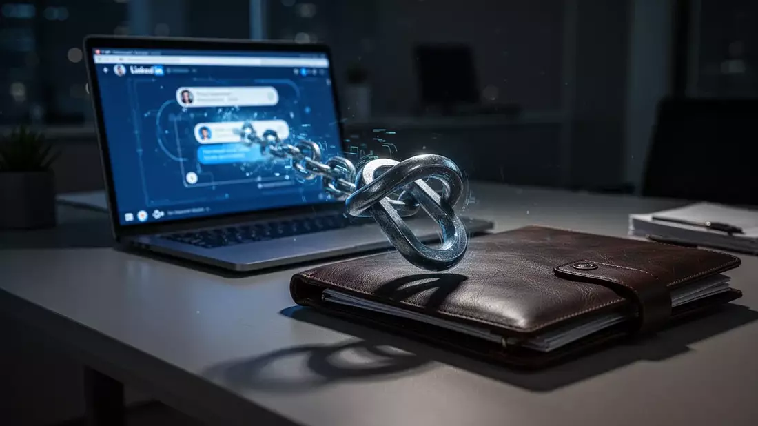 LinkedIn: Cyberangriffe nutzen berufliches Vertrauen aus - Bild: über boerse-global.de