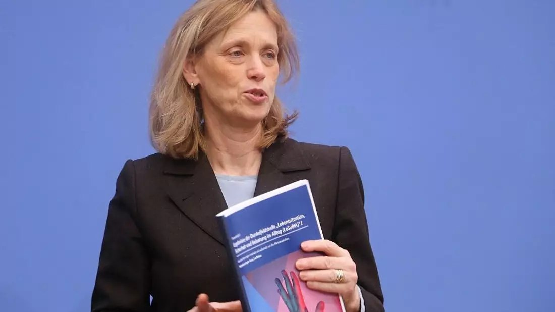 Karin Prien am 10.02.2026 - Bild: via dts Nachrichtenagentur