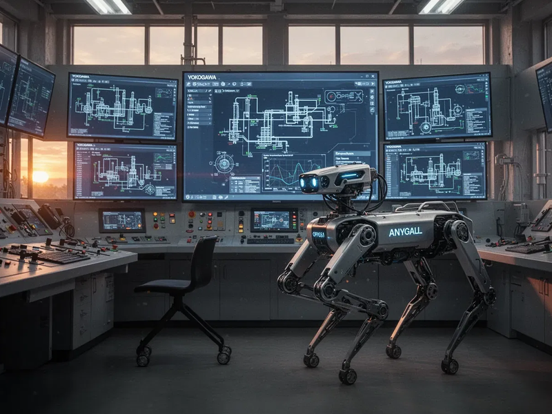 Yokogawa und ANYbotics treiben autonome Industrie-Roboter voran - Foto: über boerse-global.de