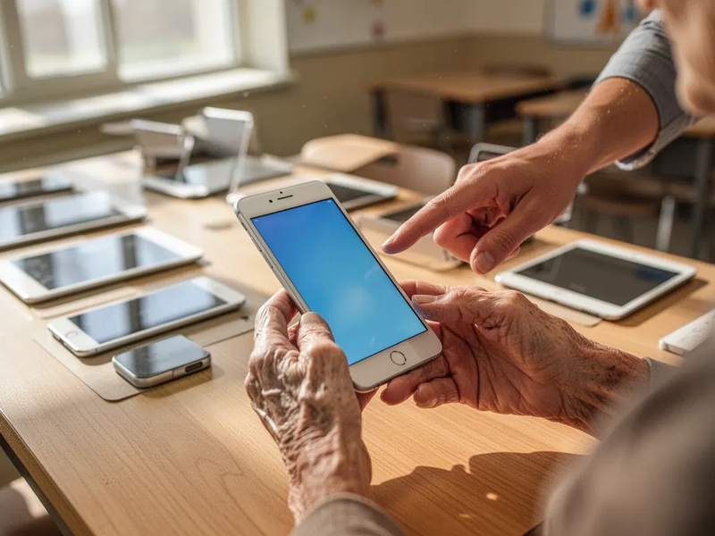 Digitale Brückenbauer: So lernen Senioren den Umgang mit Smartphone & Co. - Foto: über boerse-global.de