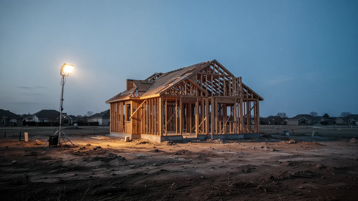 Eigenheimbau in Deutschland bricht historisch ein - Foto: über boerse-global.de