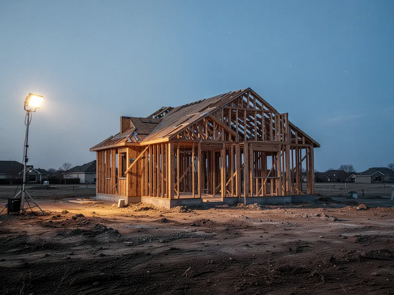 Eigenheimbau in Deutschland bricht historisch ein - Foto: über boerse-global.de