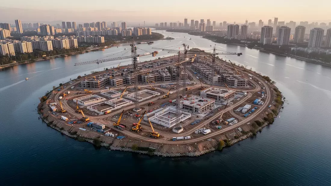 Insel Gartenfeld: Berlins neues Mega-Quartier wächst - Bild: über boerse-global.de