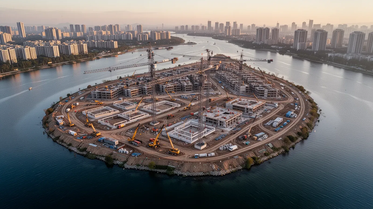 Insel Gartenfeld: Berlins neues Mega-Quartier wächst - Foto: über boerse-global.de