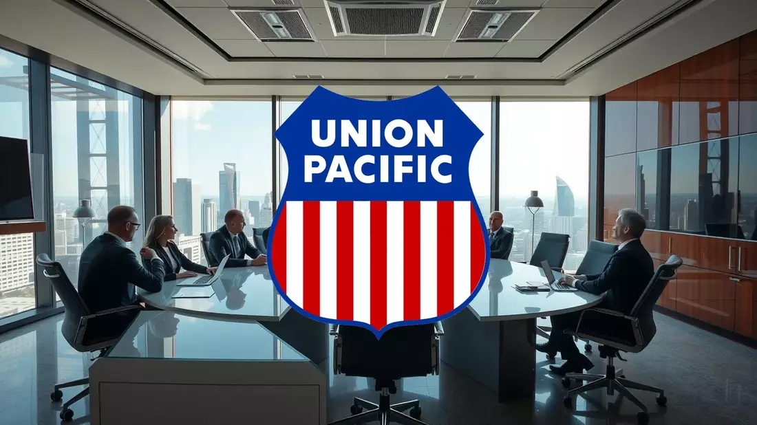 Political Hurdles Emerge for Union Pacific’s Historic Rail Merger Illustration mit AI erstellt übermittelt durch boerse-global.de