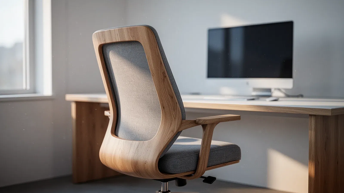 Wirbelsäulen-Rotation: Einfache Schreibtisch-Übung gegen Rückenschmerzen - Foto: über boerse-global.de