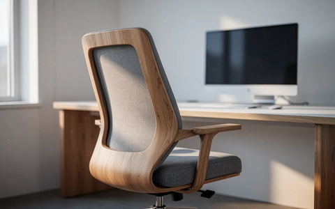 Wirbelsäulen-Rotation: Einfache Schreibtisch-Übung gegen Rückenschmerzen - Foto: über boerse-global.de