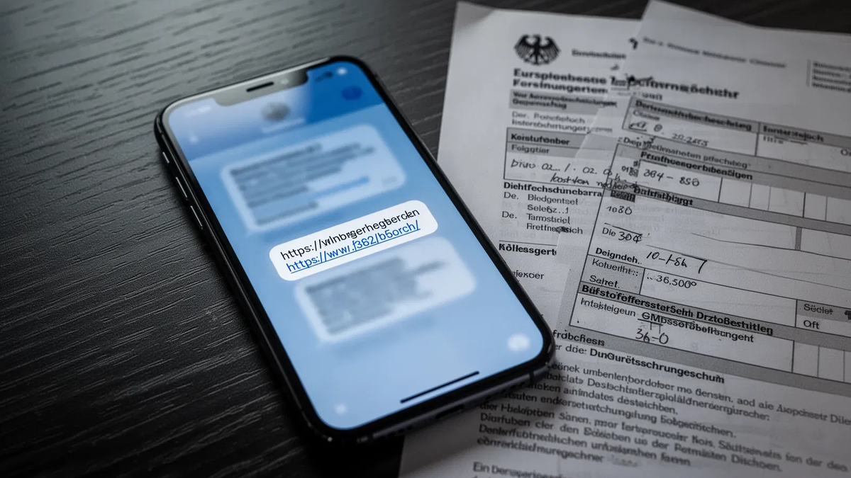 BZSt-Warnung: Neue SMS-Betrugswelle lockt mit Steuerrückzahlung - Foto: über boerse-global.de