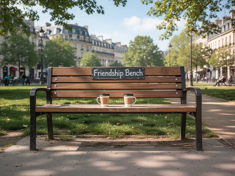 Friendship Benches und Co.: Seelische Gesundheit wird öffentlich - Foto: über boerse-global.de