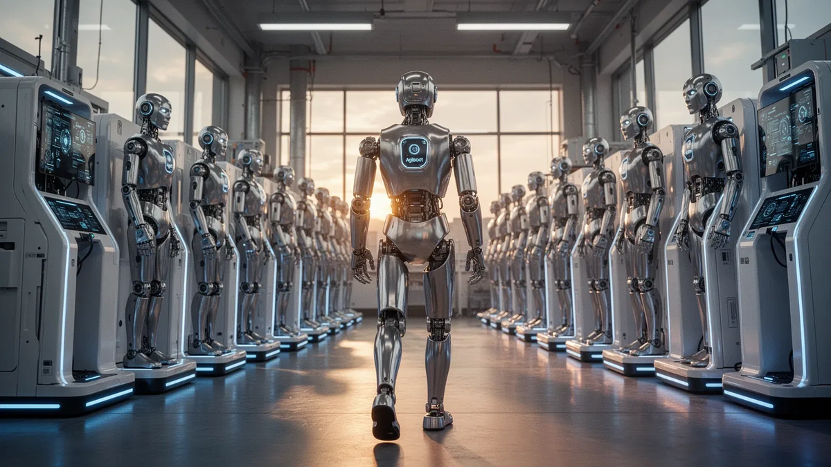 AgiBot: Roboter mieten wie ein Auto – der Durchbruch ist da - Foto: über boerse-global.de