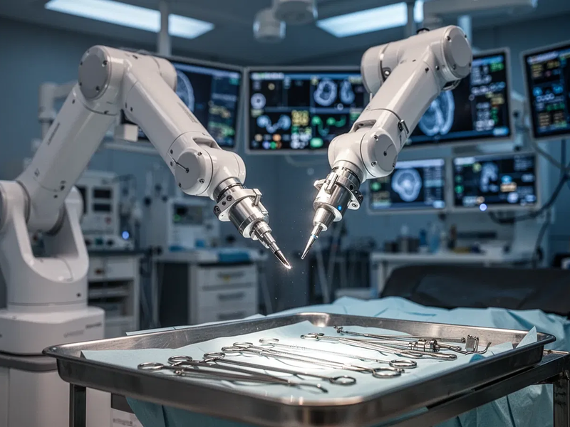 NaoTrac-Roboter führt erste autonome Hirn-OPs in Deutschland durch - Foto: über boerse-global.de