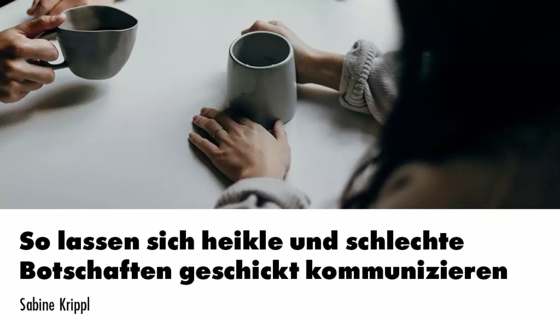 So lassen sich heikle und schlechte Botschaften geschickt kommunizieren / Ein Webinar der news aktuell Academy - Bild: presseportal.de