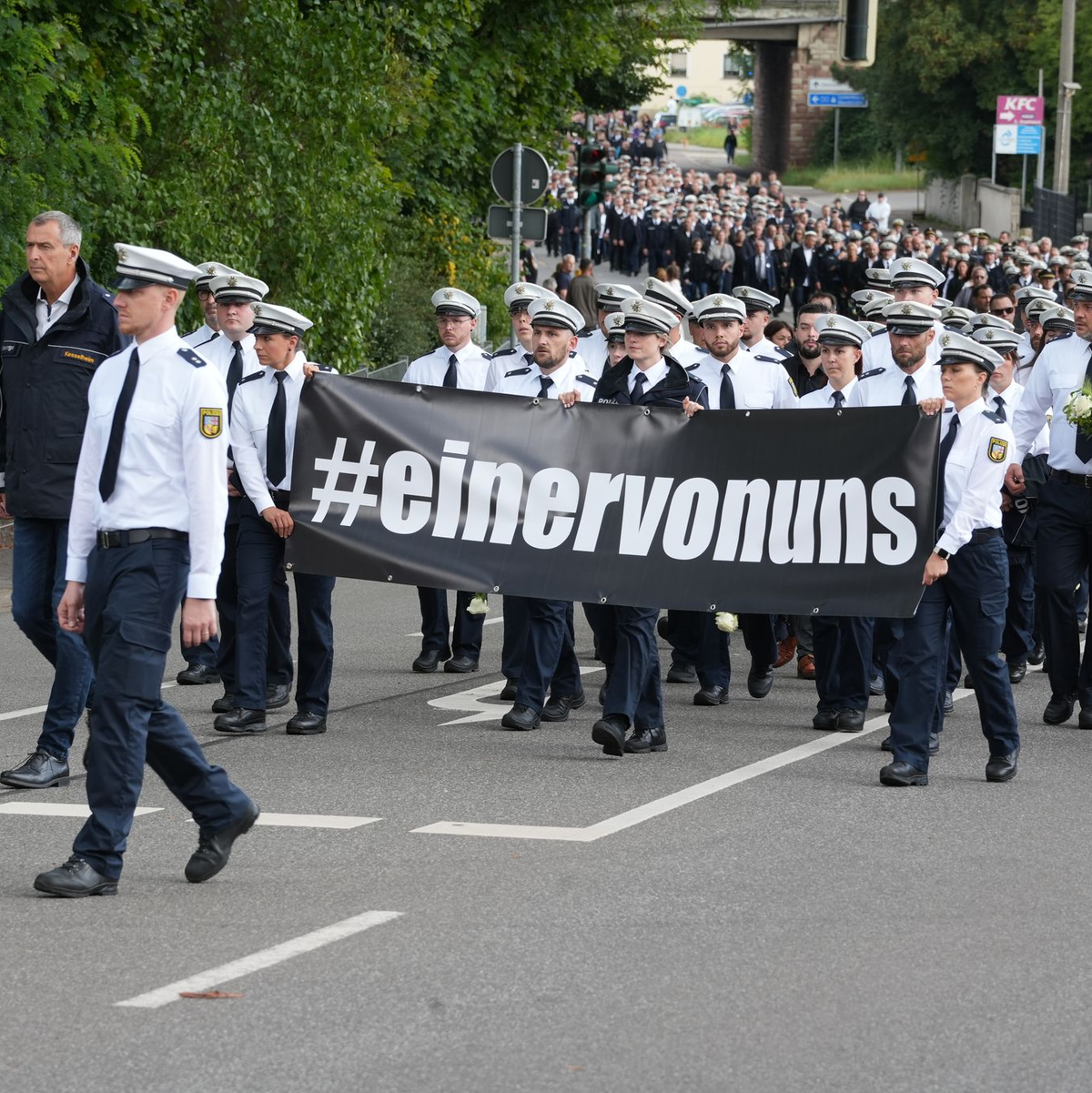 Bundesweit war die Anteilnahme nach der Tat groß. (Archivbild) - Foto: Patrick von Frankenberg/dpa