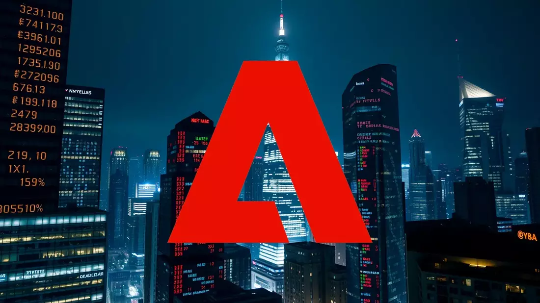 Institutional Investors Accumulate Adobe Shares Amid AI-Driven Selloff Illustration mit AI erstellt übermittelt durch boerse-global.de