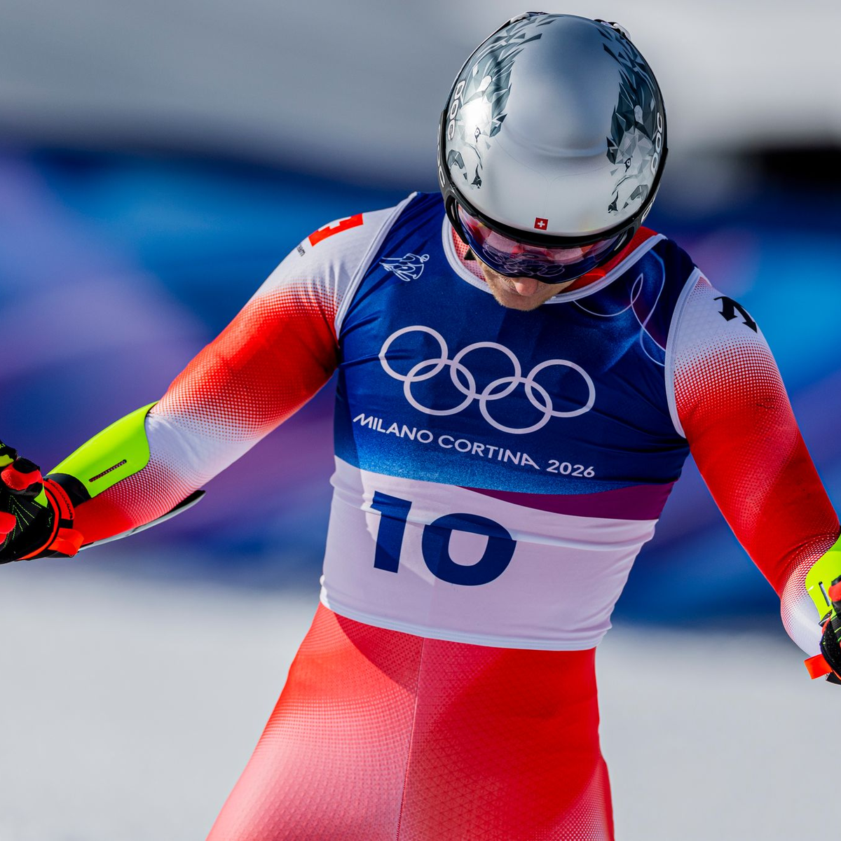 Topfavorit Marco Odermatt ist erneut geschlagen. Er holt nur Bronze. - Foto: Peter Klaunzer/KEYSTONE/dpa