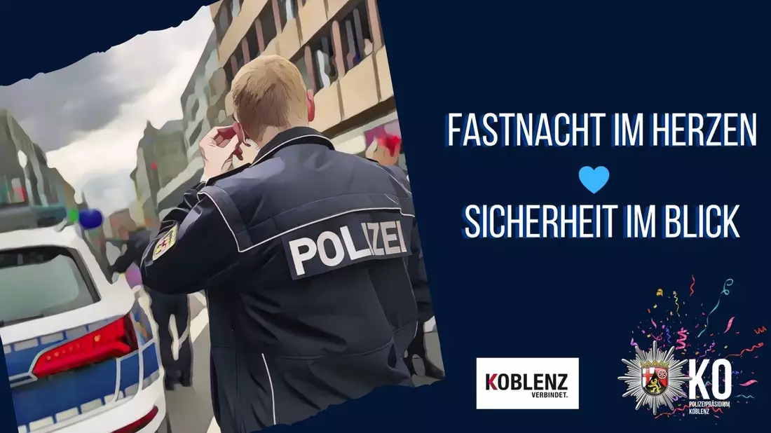 POL-PPKO: Fastnacht im Herzen - Sicherheit im Blick Gemeinsam feiern-sicher und respektvoll - Bild: presseportal.de