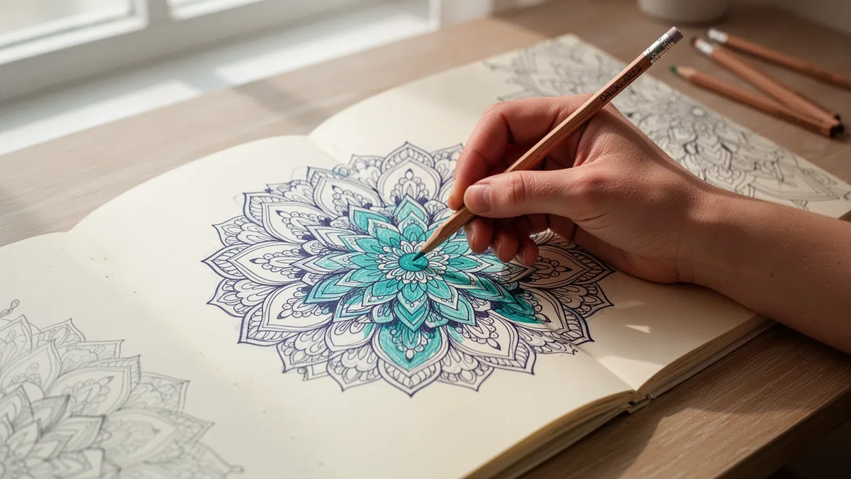 Malbücher für Erwachsene: Die Wissenschaft hinter dem Stresskiller - Foto: über boerse-global.de