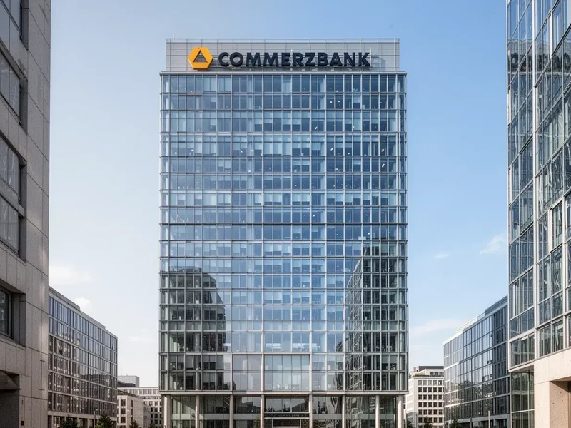 Commerzbank Aktie: Gewinnziel angehoben - Foto: über boerse-global.de