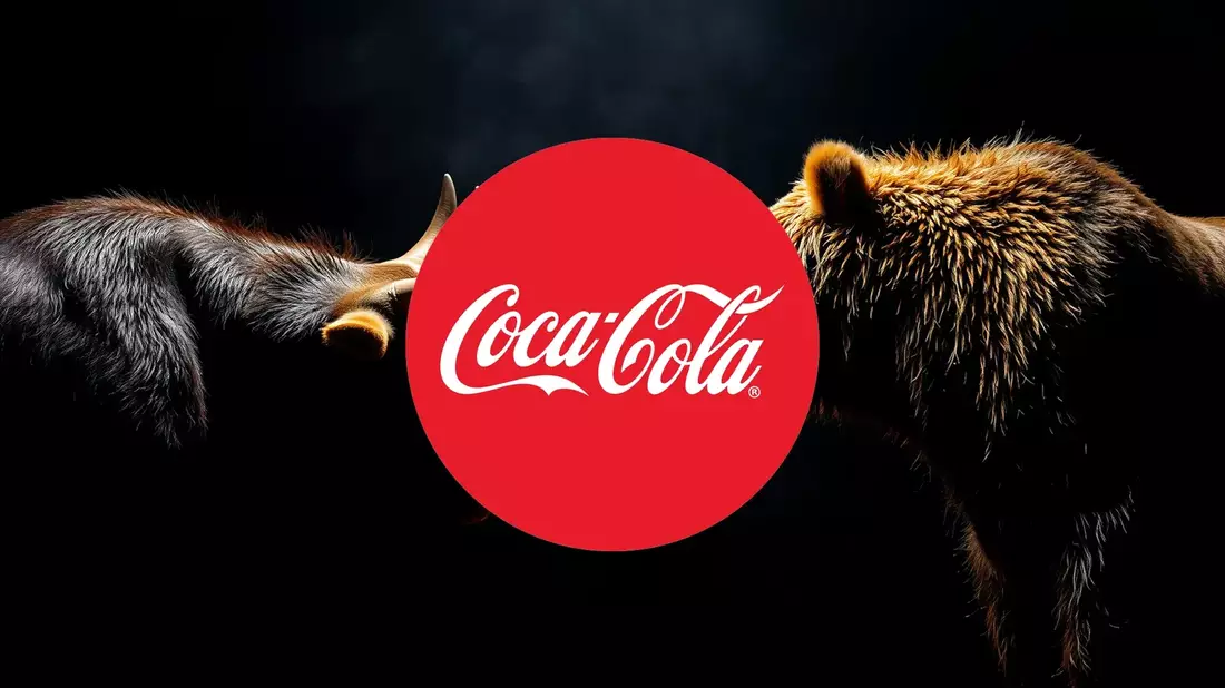 Coca-Cola Shares: A Study in Steady, Measured Performance Illustration mit AI erstellt übermittelt durch boerse-global.de