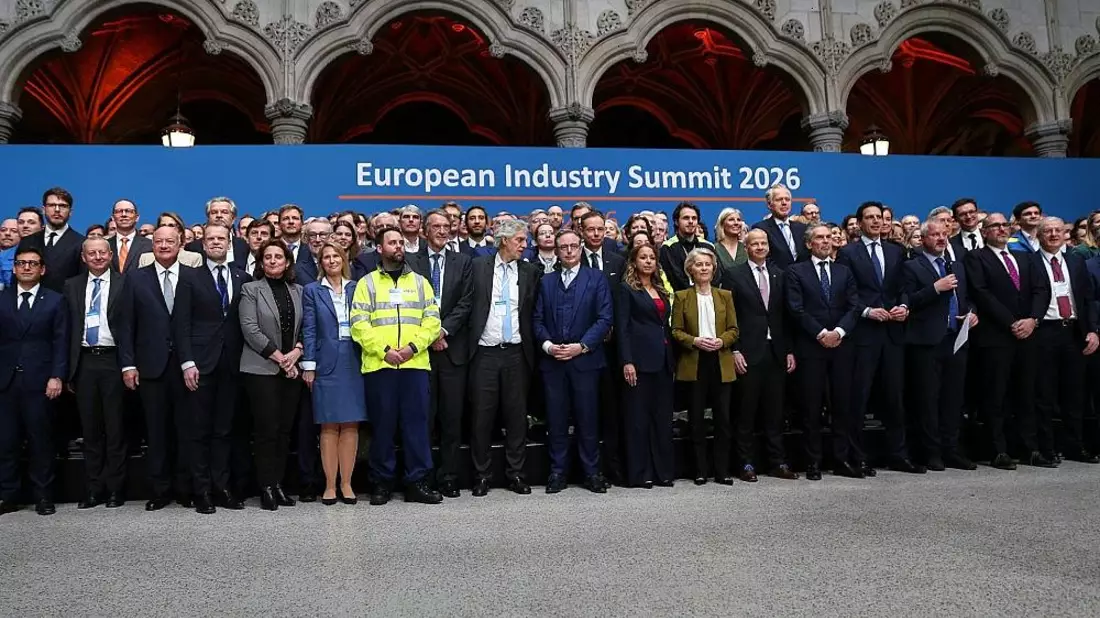 European Industry Summit am 11.02.2026 - Bild: via dts Nachrichtenagentur