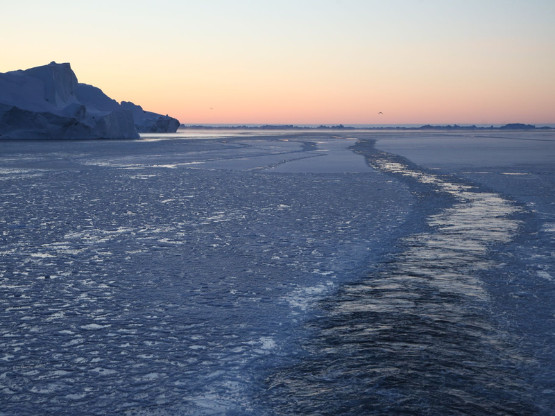 Das Eis über Grönland verringerte sich 2025 im 29. Jahr in Folge. Es schmilzt direkt oder fließt ins Meer. (Illustration) - Foto: Steffen Trumpf/dpa