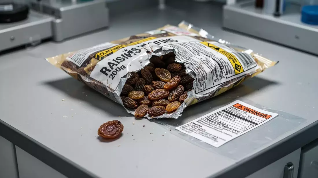 Talia-Rosinen: Rückruf wegen nicht deklariertem Schwefeldioxid - Bild: über boerse-global.de