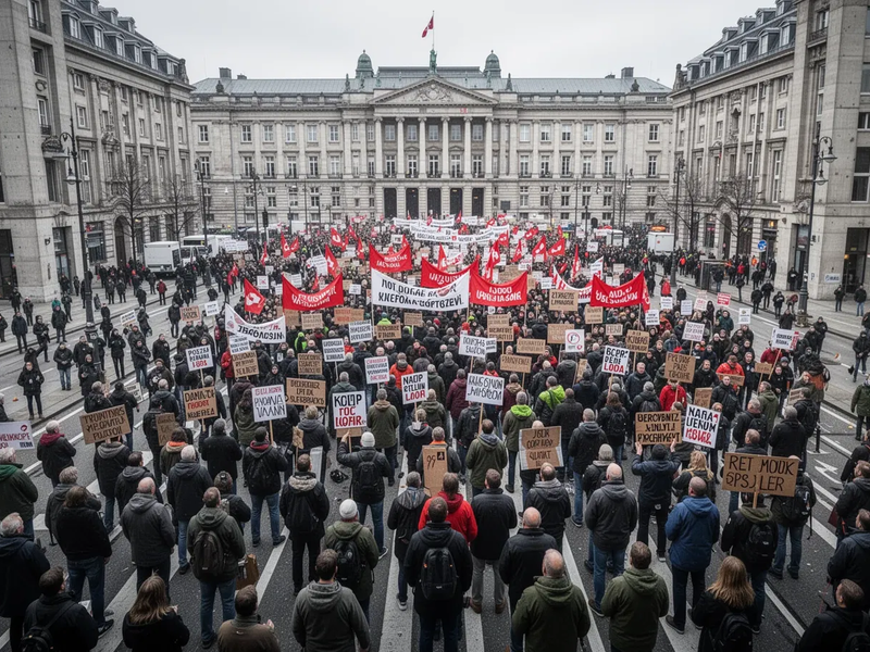 Warnstreiks legen öffentlichen Dienst lahm - Foto: über boerse-global.de