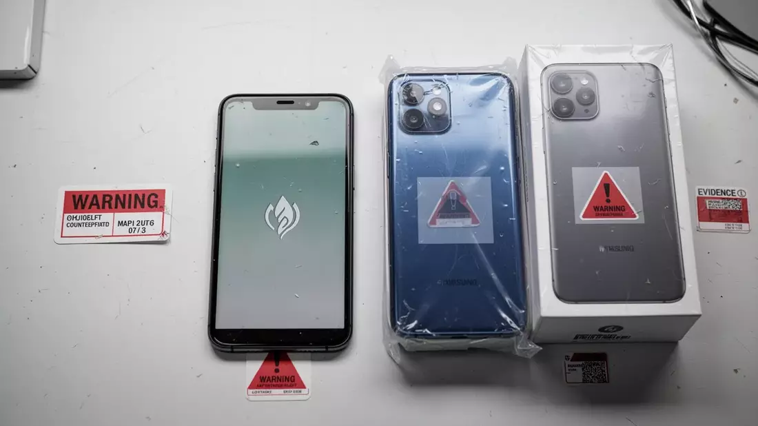 Gefälschte iPhones: Polizei warnt vor Betrug mit Smartphones - Bild: über boerse-global.de