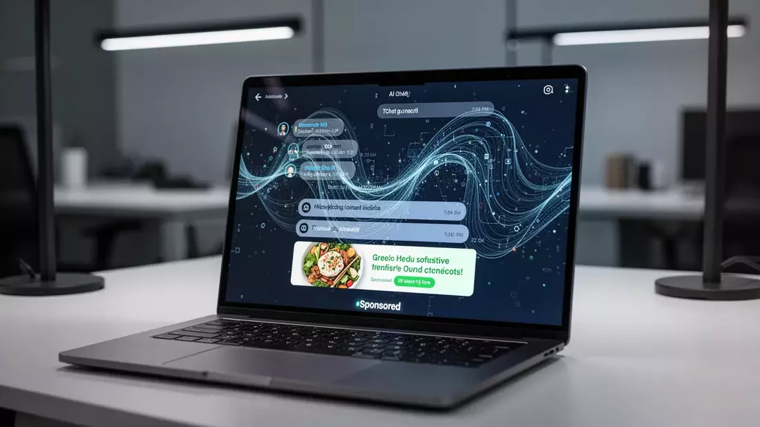 OpenAI führt Werbung in ChatGPT ein Illustration mit AI erstellt übermittelt durch boerse-global.de