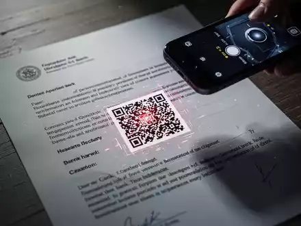 Betrüger nutzen gefälschte Bankbriefe mit QR-Codes - Foto: über boerse-global.de