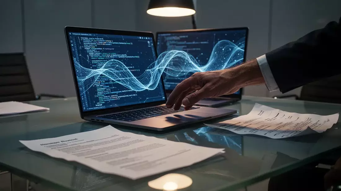 KI schafft Misstrauen: Neue Vertrauenskrise beim Recruiting Illustration mit AI erstellt übermittelt durch boerse-global.de
