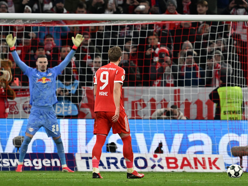 Harry Kane ist vom Punkt mal wieder Extraklasse. - Foto: Sven Hoppe/dpa