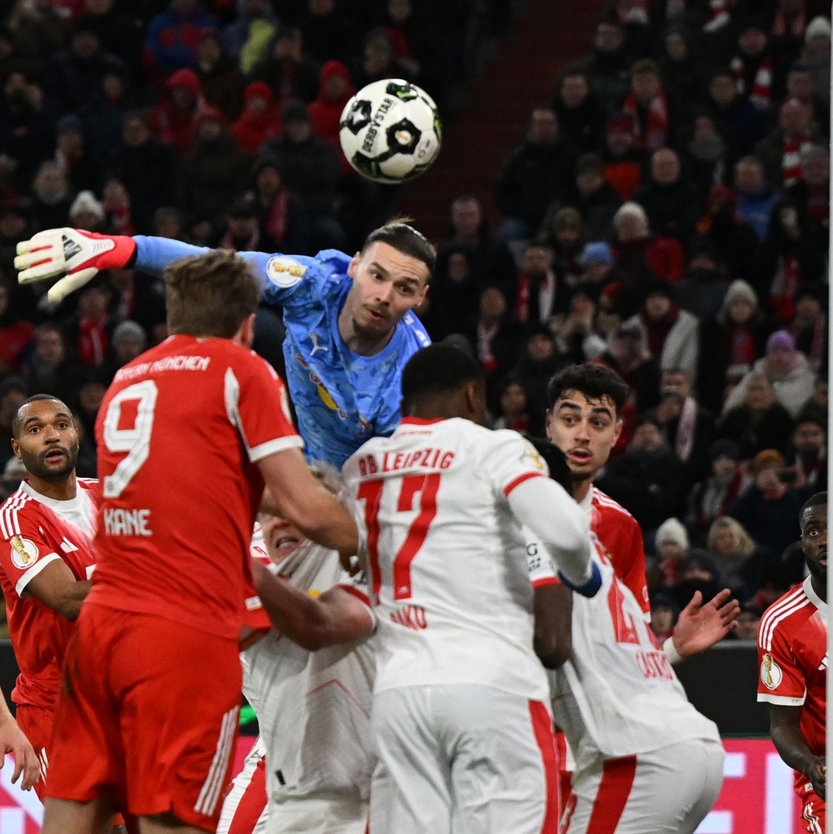 Maarten Vandevoordt steht immer wieder goldrichtig. - Foto: Sven Hoppe/dpa