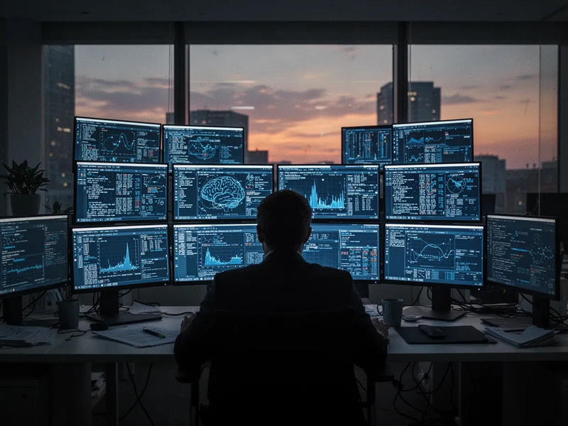 KI am Arbeitsplatz: Studie warnt vor mehr Stress statt Entlastung - Foto: über boerse-global.de