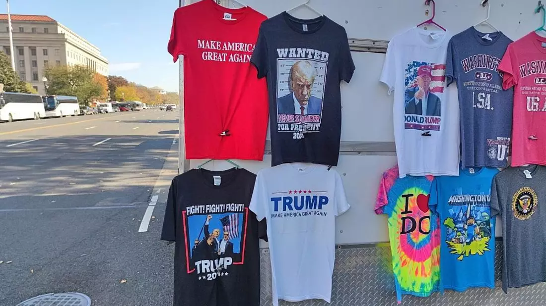 Donald-Trump-T-Shirts (Archiv) - Bild: via dts Nachrichtenagentur
