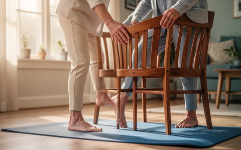 Gleichgewichtstraining schützt Senioren vor Stürzen - Foto: über boerse-global.de