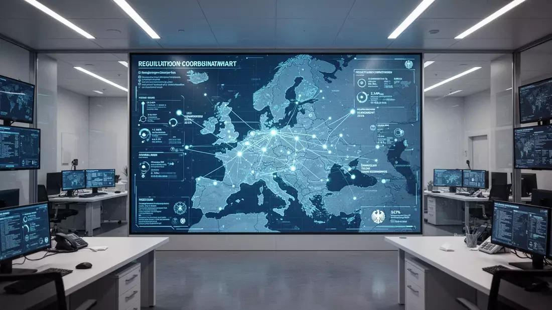 KI-Gesetz: Bundesnetzagentur wird zentrale Aufsichtsstelle Illustration mit AI erstellt übermittelt durch boerse-global.de