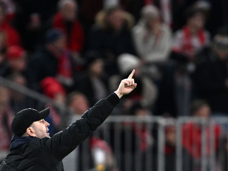 Ole Werner war nach dem 0:2 beim FC Bayern wütend auf die Schiedsrichter. - Foto: Sven Hoppe/dpa
