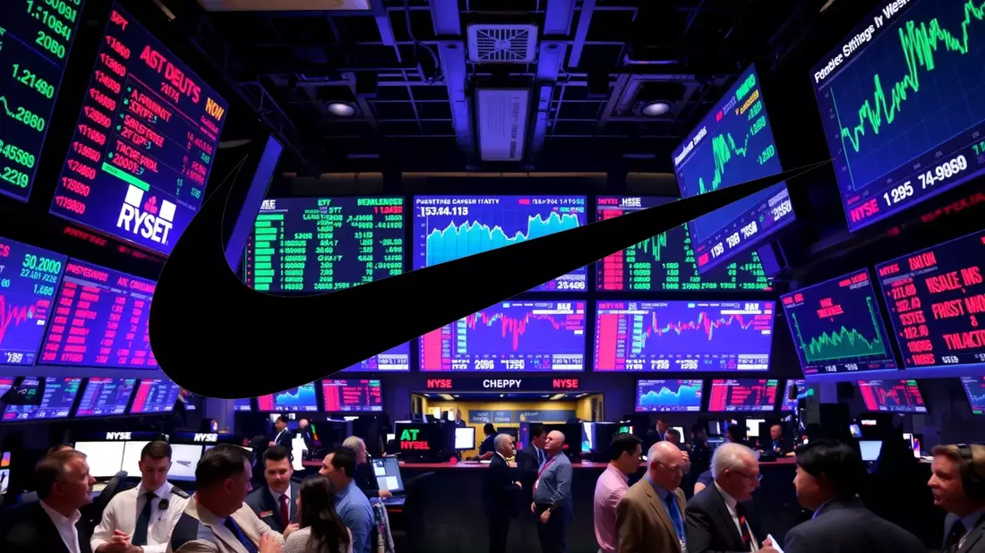 Nike Charts Dual-Pronged Strategy Amid Market Pressures Illustration mit AI erstellt übermittelt durch boerse-global.de