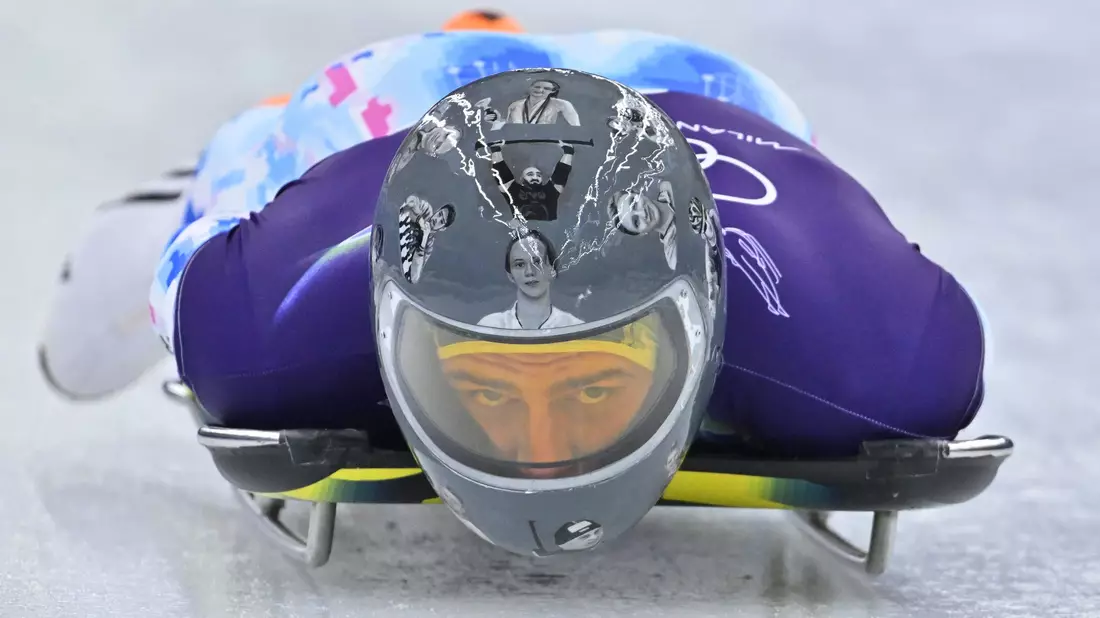 Eklat um einen Helm: Wladyslaw Heraskewytsch darf nicht bei Olympia starten. - Bild: Robert Michael/dpa