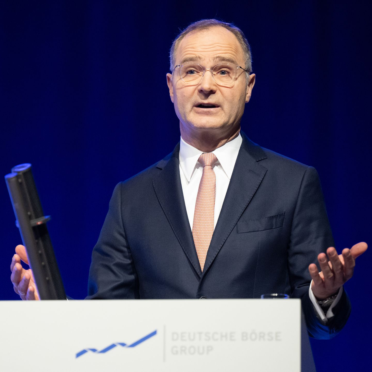 Stephan Leithner, Vorstandschef der Deutsche Börsen, setzt zum nächsten Milliardendeal an (Archivbild) - Foto: Boris Roessler/dpa