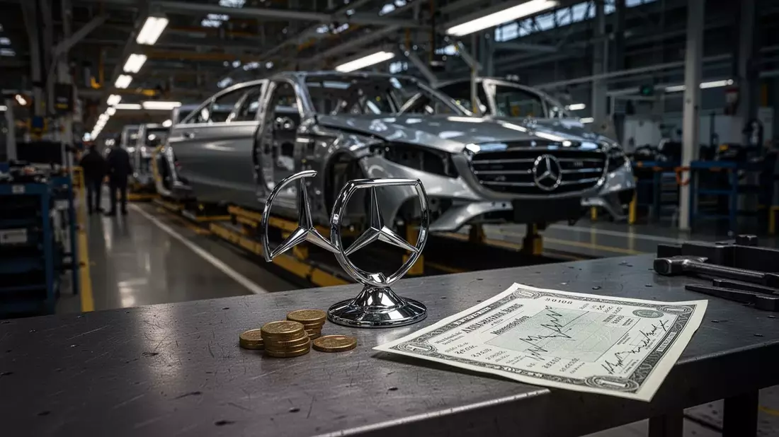 Mercedes-Benz halbiert Mitarbeiterbonus nach schwachem Jahr - Bild: über boerse-global.de